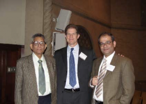 Banerji`s with Dr. Wayne Jones, former Director of the  Office of the Alternative Medicines of the NIH, USA 